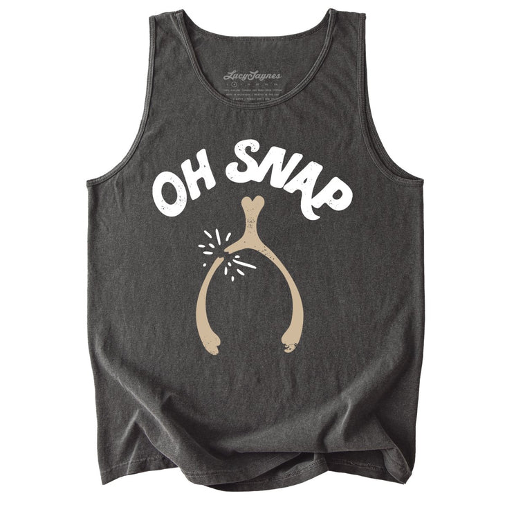 Oh Snap Wishbone Comfort Colors Tank Top