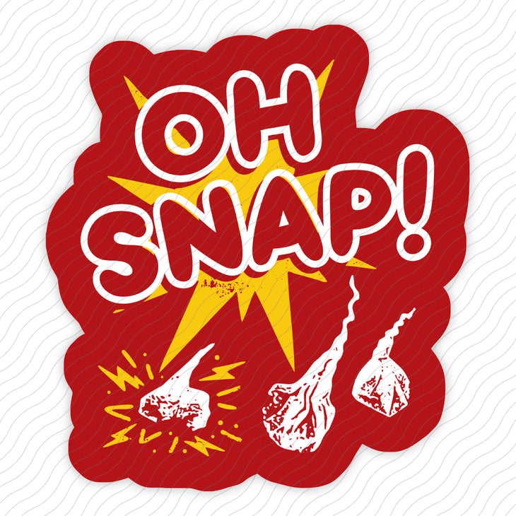 Oh Snap Sticker