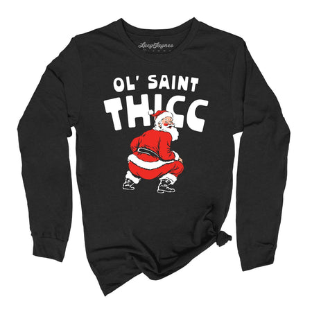 Ol' Saint Thicc Long Sleeve Tee