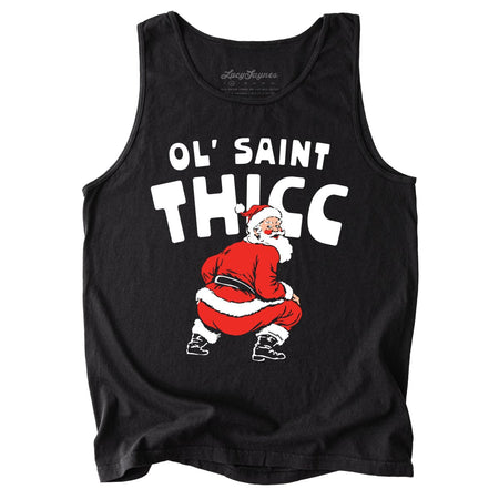 Ol' Saint Thicc Comfort Colors Tank Top