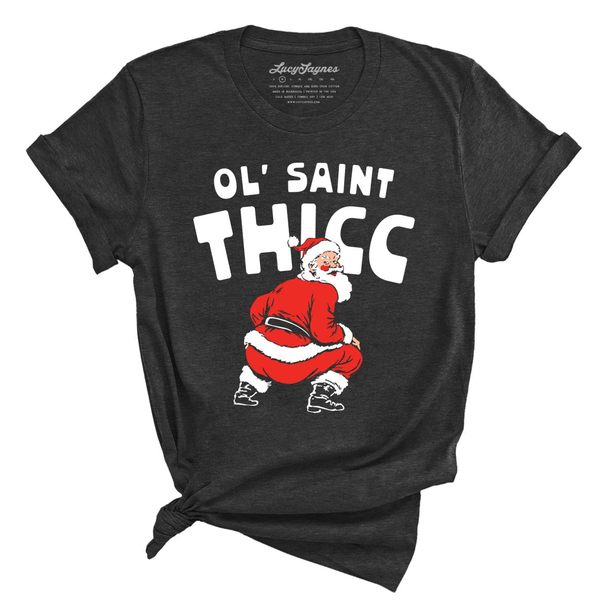 Ol' Saint Thicc Tee – Lucy Jaynes
