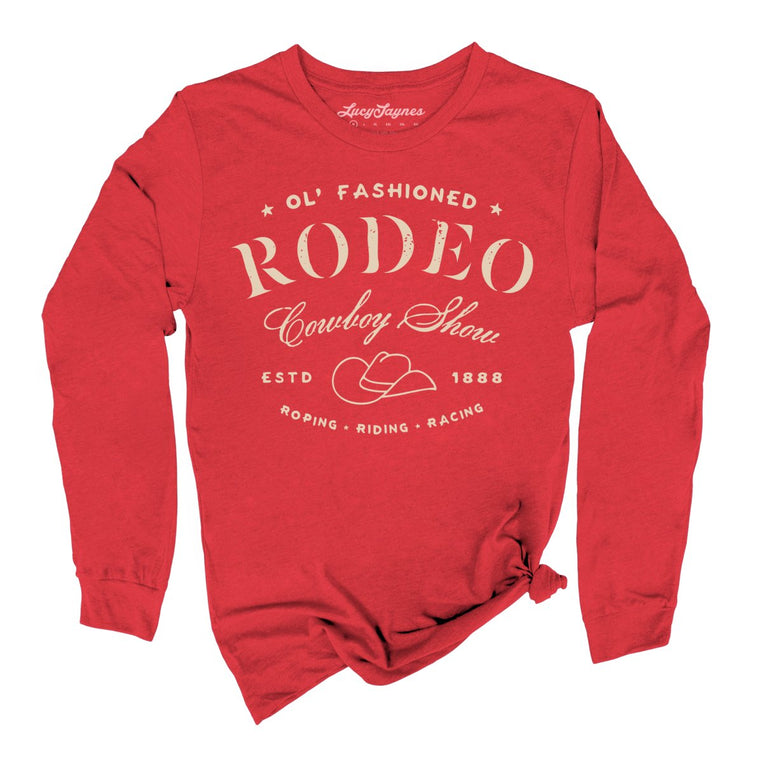 Old Fashioned Rodeo - Red - Full Front
