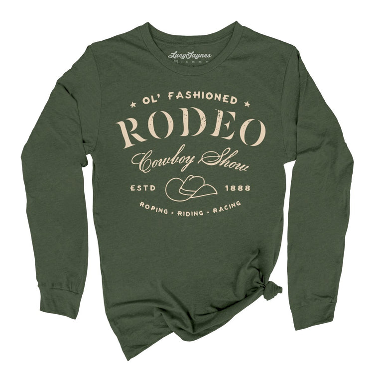 Old Fashioned Rodeo - Military Green - Full Front