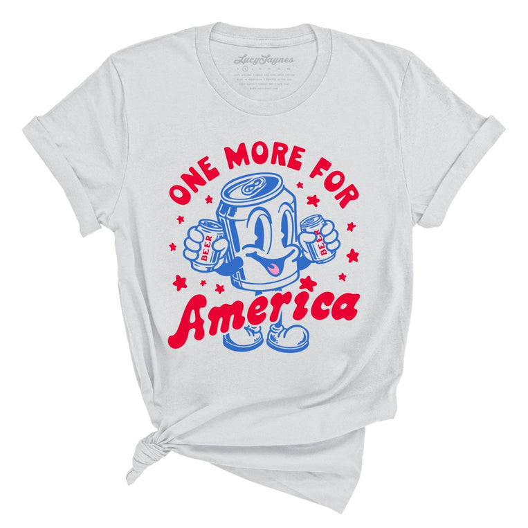 One More For America - Silver - Unisex T-Shirt