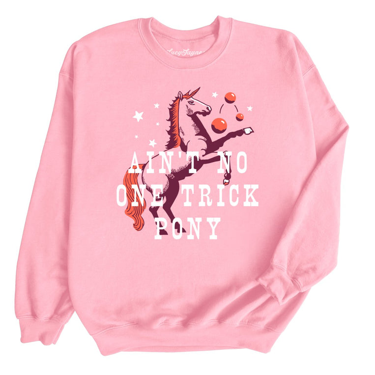 One Trick Pony - Light Pink - Full Front
