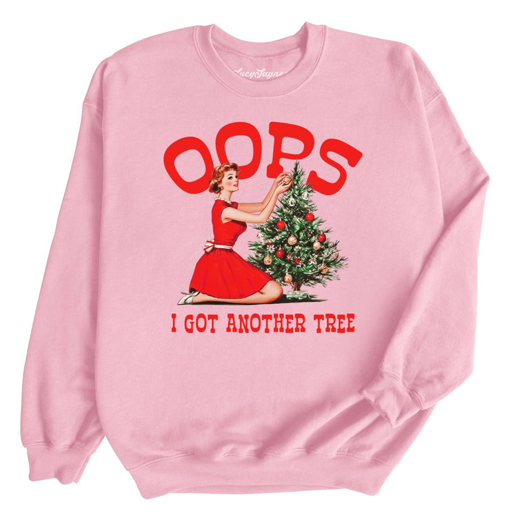 Oops I Got Another Tree - Light Pink - Unisex Sweatshirt