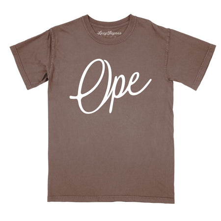 Ope Script Comfort Colors Tee
