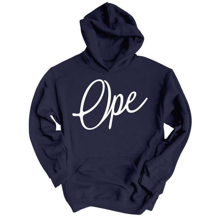 Ope Script - Classic Navy - Full Front