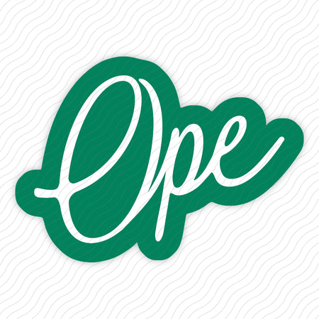 Ope Sticker