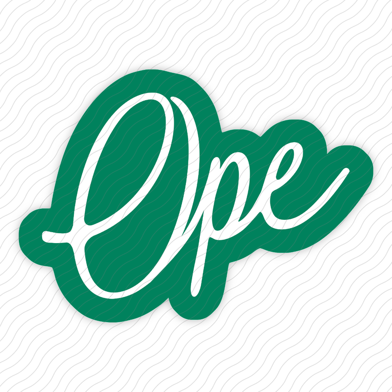 Ope - Sticker