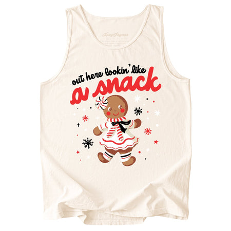 Out Here Lookin' Like A Snack Comfort Colors Tank Top