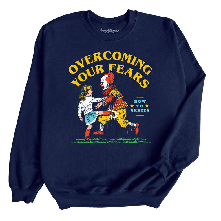 Overcoming Your Fears - Navy - Full Front