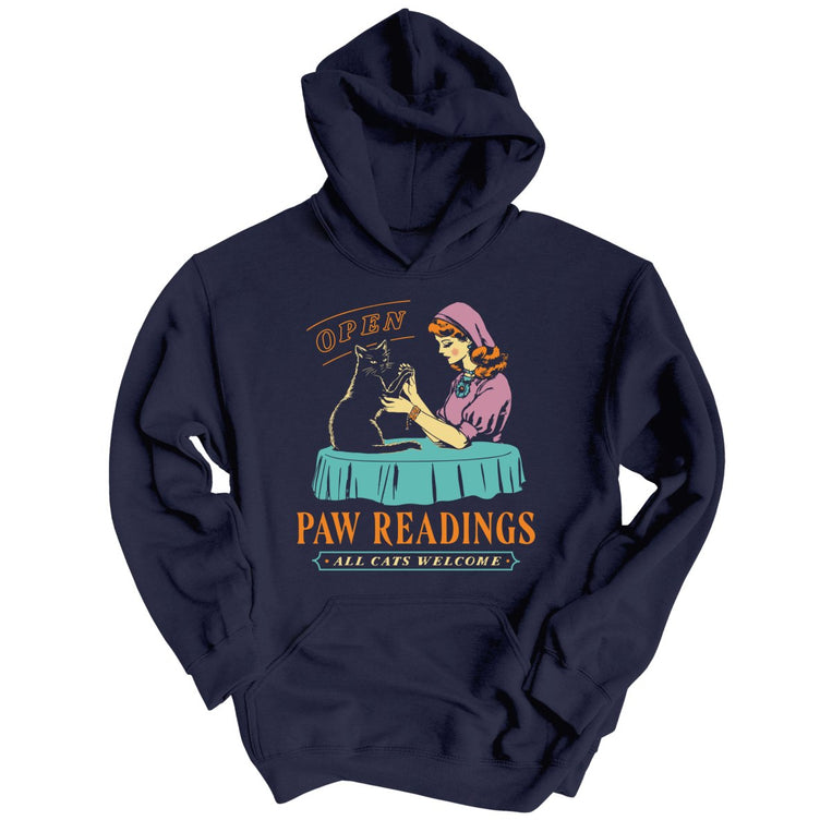 Paw Readings - Classic Navy - Full Front