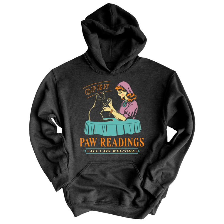 Paw Readings - Charcoal Heather - Full Front