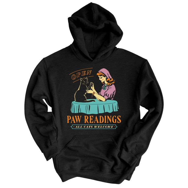 Paw Readings - Black - Full Front