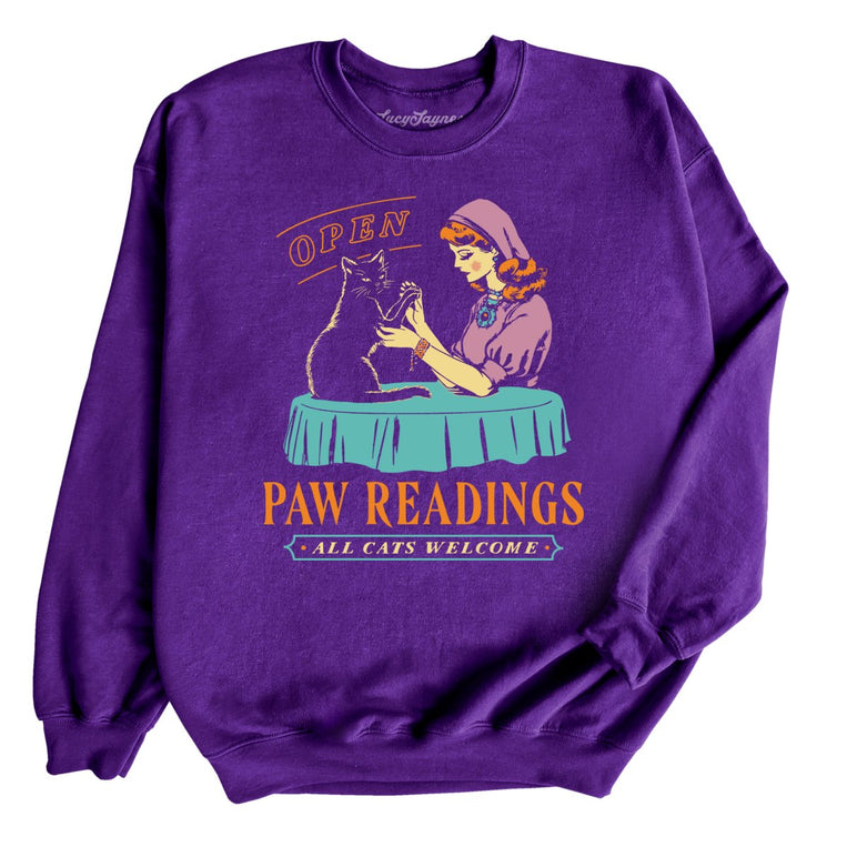 Paw Readings - Purple - Full Front