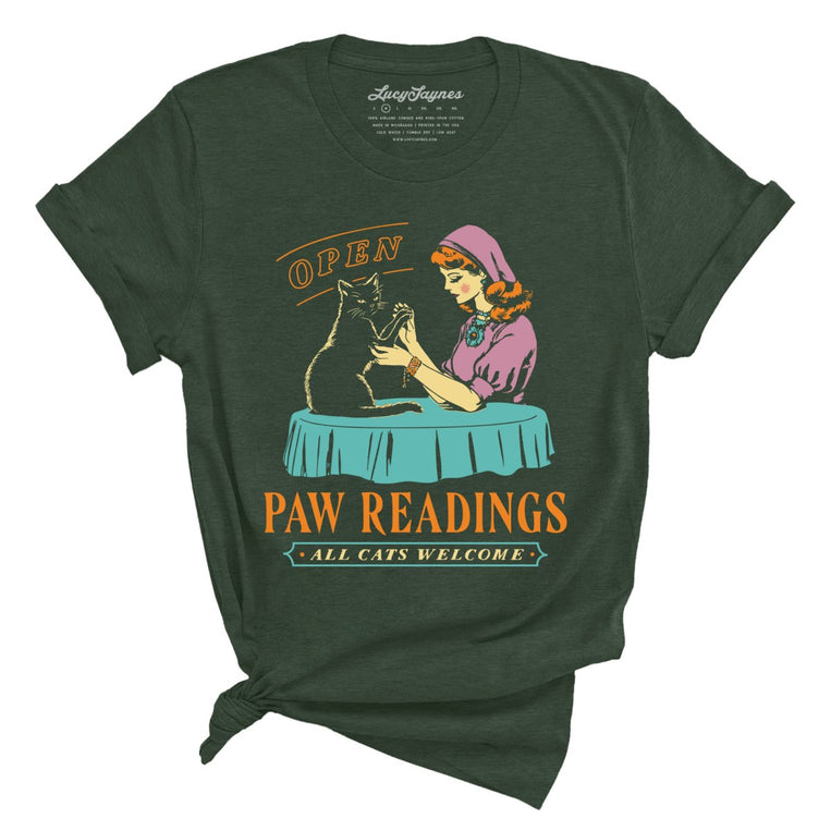 Paw Readings - Heather Forest - Full Front