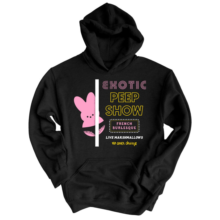 Peep Show - Black - Unisex Hoodie