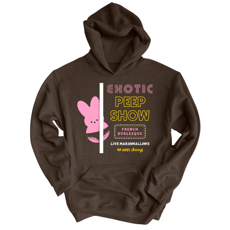 Peep Show - Dark Chocolate - Unisex Hoodie