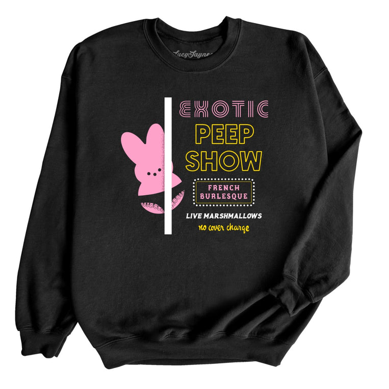 Peep Show - Black - Unisex Sweatshirt