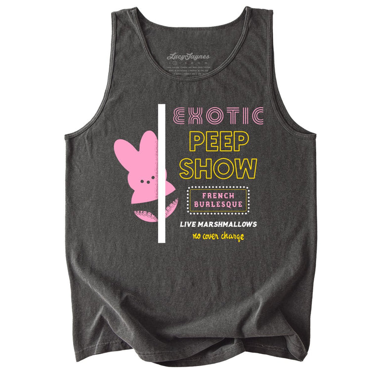 Peep Show Comfort Colors Graphic Tank Top