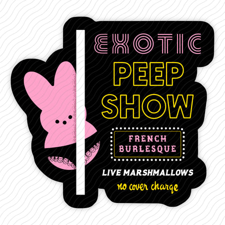 Peep Show Sticker