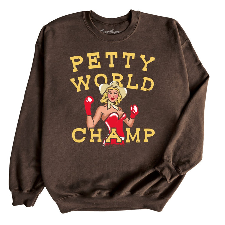 Petty World Champ - Dark Chocolate - Full Front
