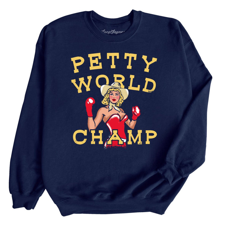 Petty World Champ - Navy - Full Front