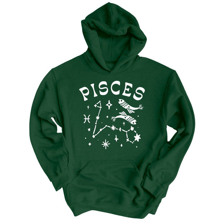 Pisces - Forest Green - 