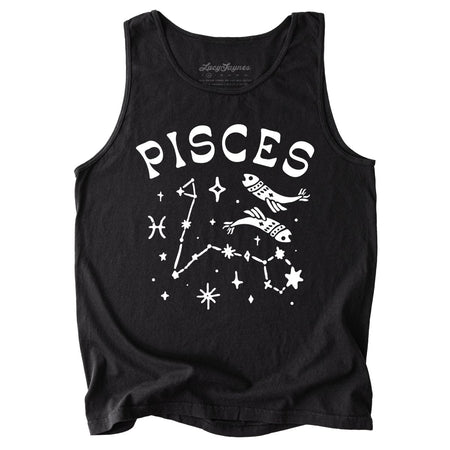 Pisces Comfort Colors Tank Top