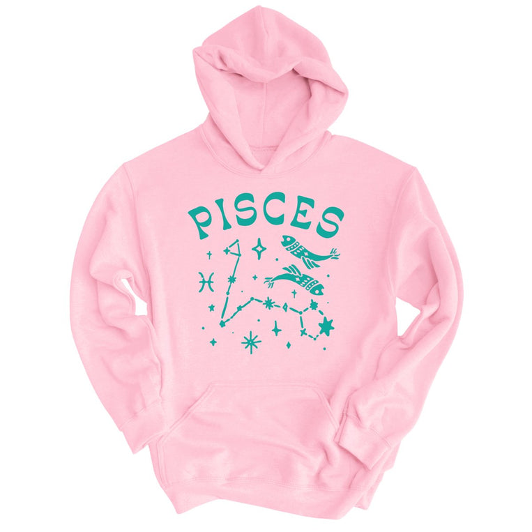 Pisces - Light Pink - Unisex Hoodie
