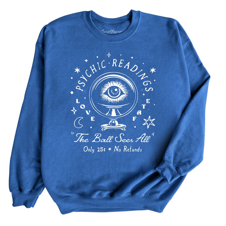 Psychic Readings Sweatshirt – Lucy Jaynes