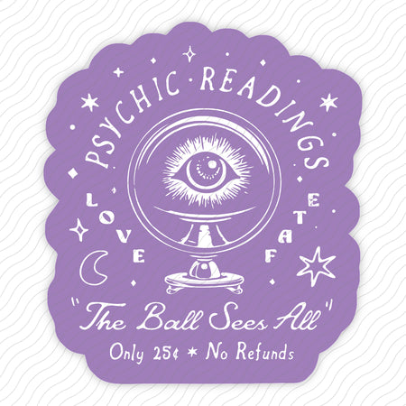 Psychic Readings Sticker