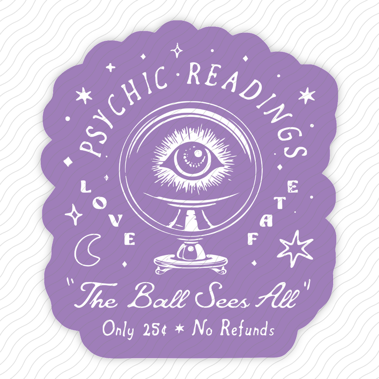 Psychic Readings - Sticker