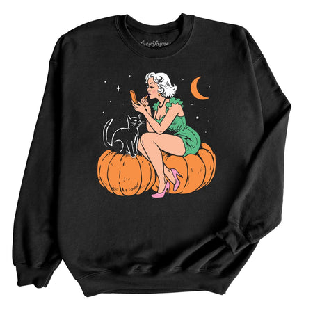 Pumpkin Pinup Sweatshirt