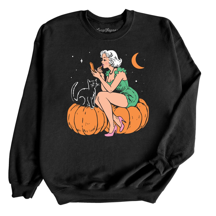 Pumpkin Pinup Sweatshirt