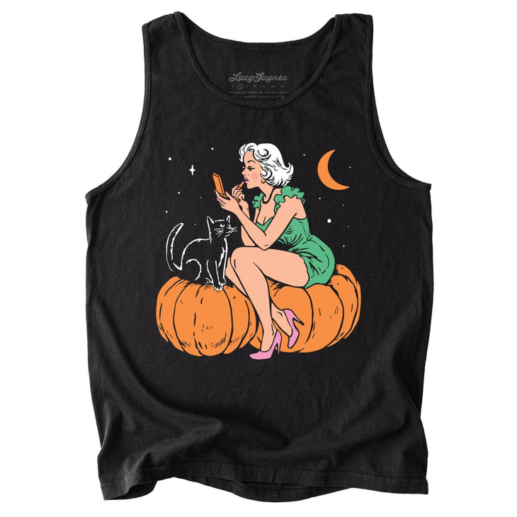 Pumpkin Pinup Comfort Colors Tank Top