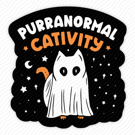 Purranormal Cativity Sticker