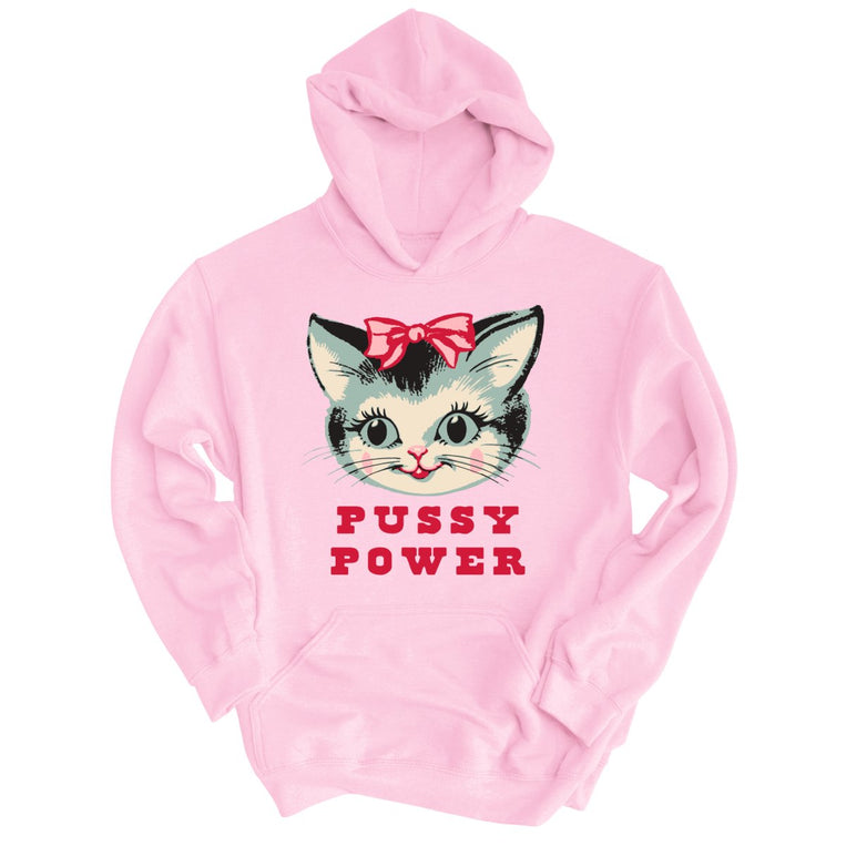 Pussy Power - Light Pink - Full Front
