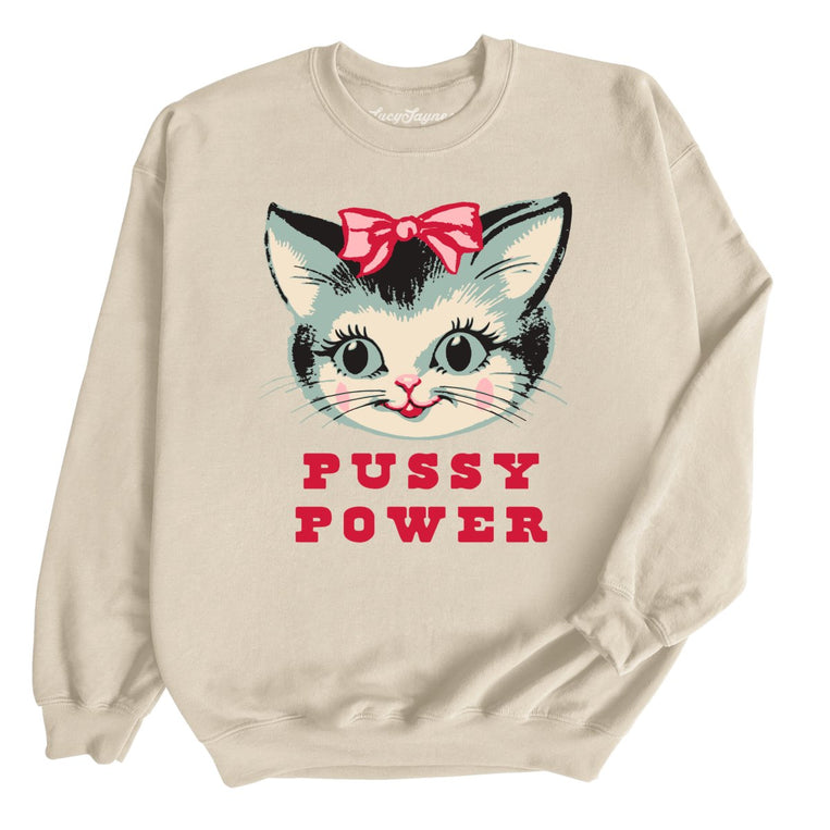 Pussy Power - Sand - Front