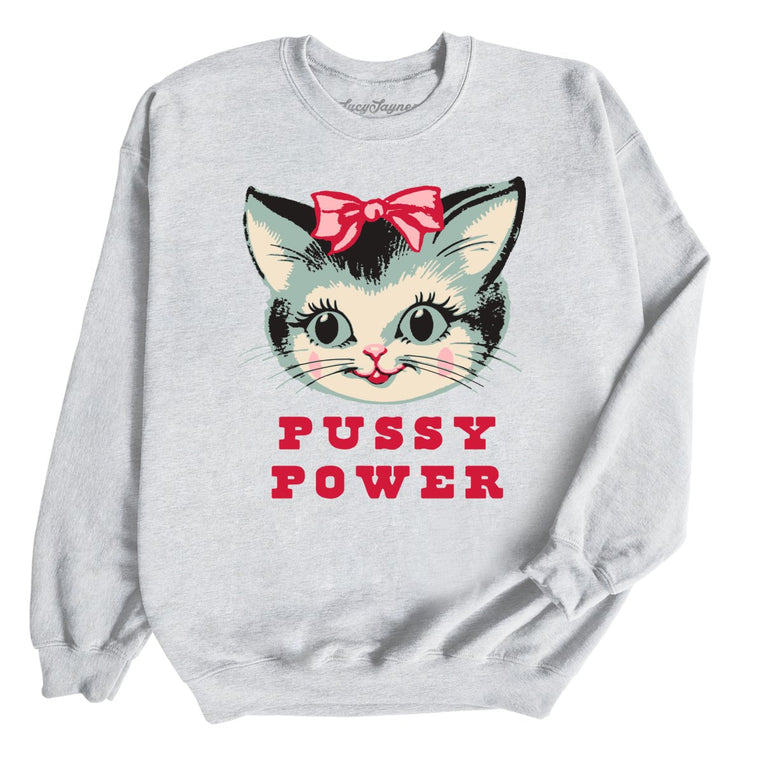 Pussy Power - Ash - Front