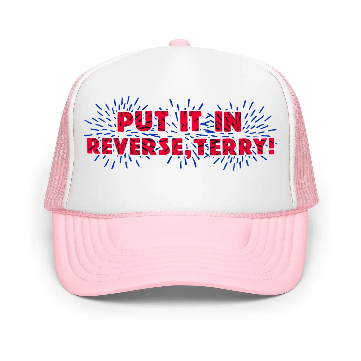 Put It In Reverse Terry - Classic Foam Trucker Hat | Lucy Jaynes
