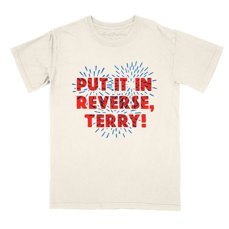 Put It In Reverse Terry Comfort Colors Tee
