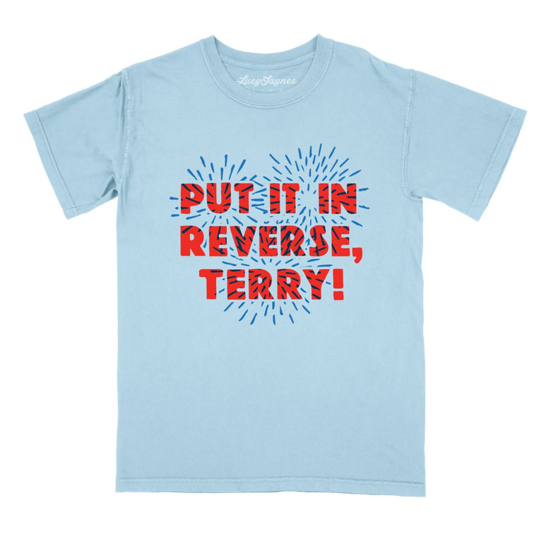 Put It In Reverse Terry - Chambray - Full Front