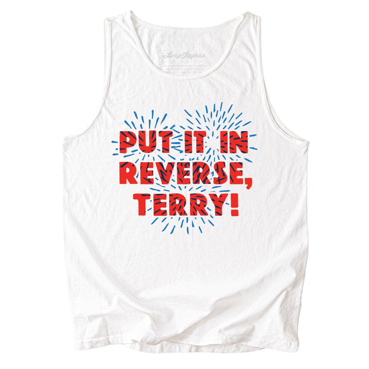 Put It In Reverse Terry Comfort Colors Tank Top
