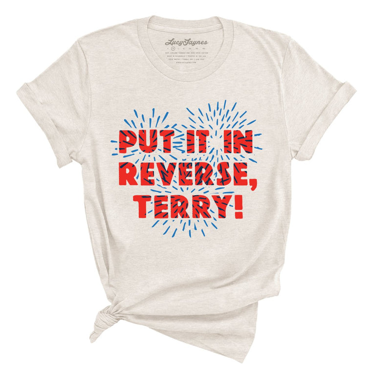 Put It In Reverse Terry - Heather Dust - Full Front