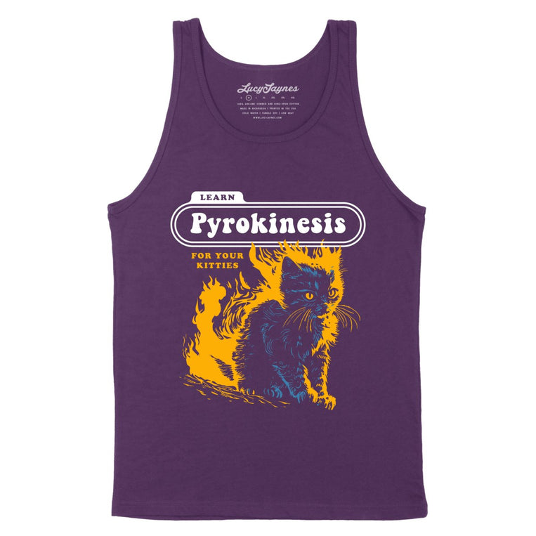 Pyrokinesis for Kitties - Team Purple - Full Front