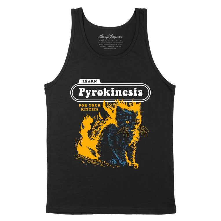 Pyrokinesis for Kitties - Black - Full Front