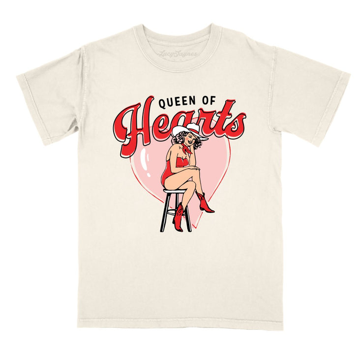 Queen Of Hearts Comfort Colors Tee