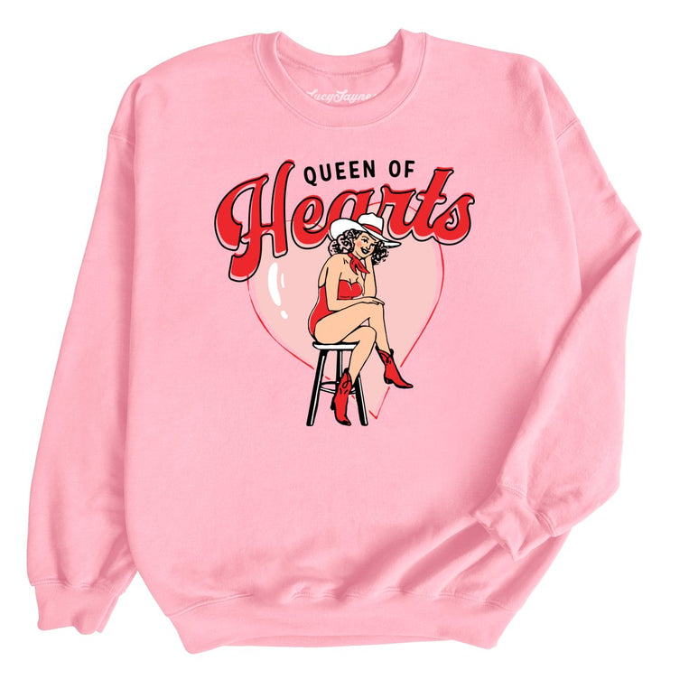 Queen Of Hearts - Light Pink - Full Front